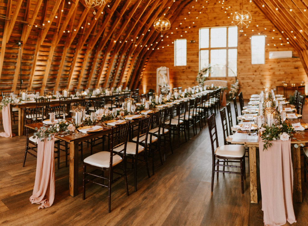 Wedding Rentals and Decor in Northern Virginia Farm Tables
